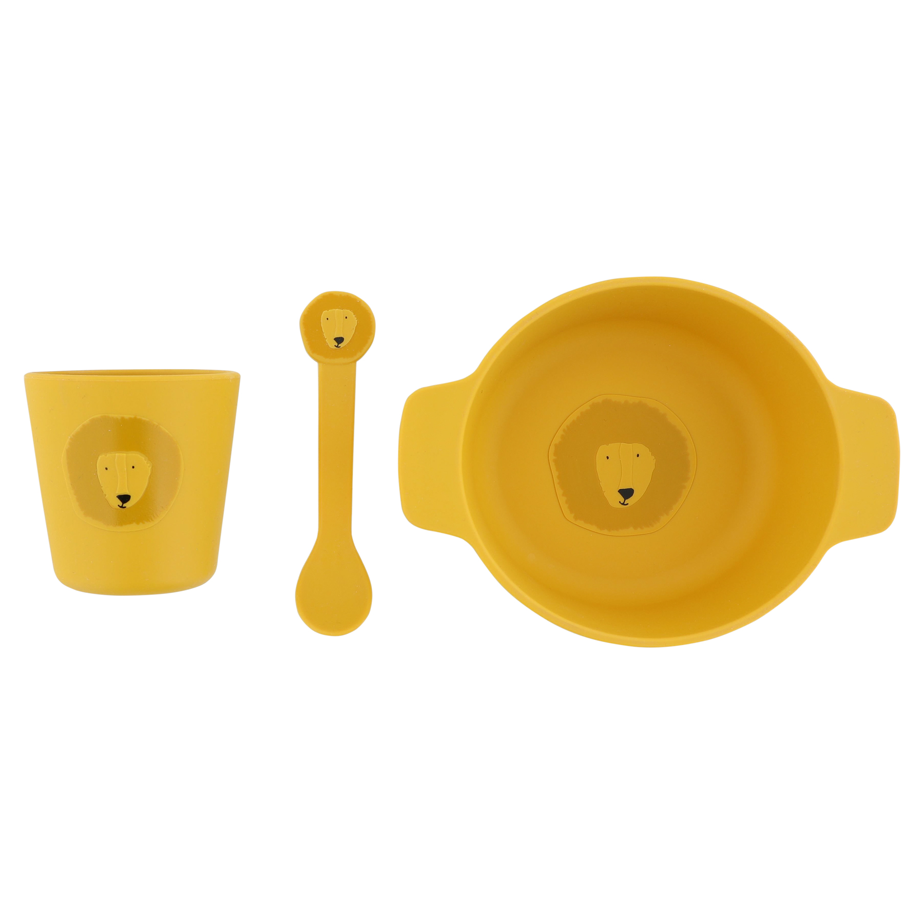 Silicone first meal set - Mr. Lion
